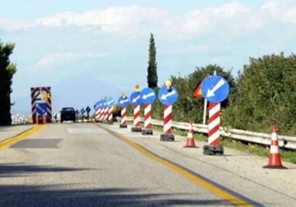 Ολοκληρώθηκαν οι εργασίες στην εθνική οδό, στο ύψος της Λαμίας